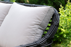 "Ницца" лаунж-зона из искусственного ротанга, цвет бронзовый