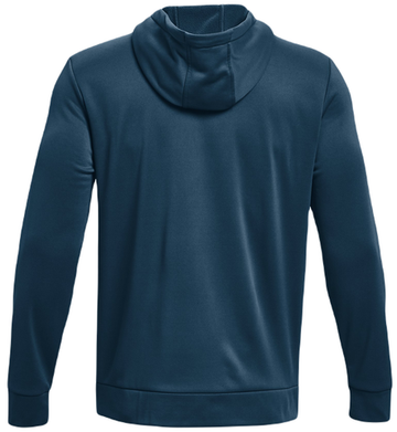 Мужская теннисная кофта Under Armour Men's Armour Fleece Full-Zip Hoodie - небесный