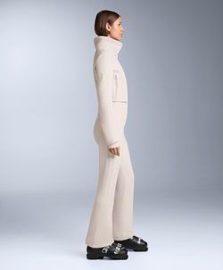 Oysho Водонепроницаемый расклешенный эластичный горнолыжный комбинезон 2-в-1, норка