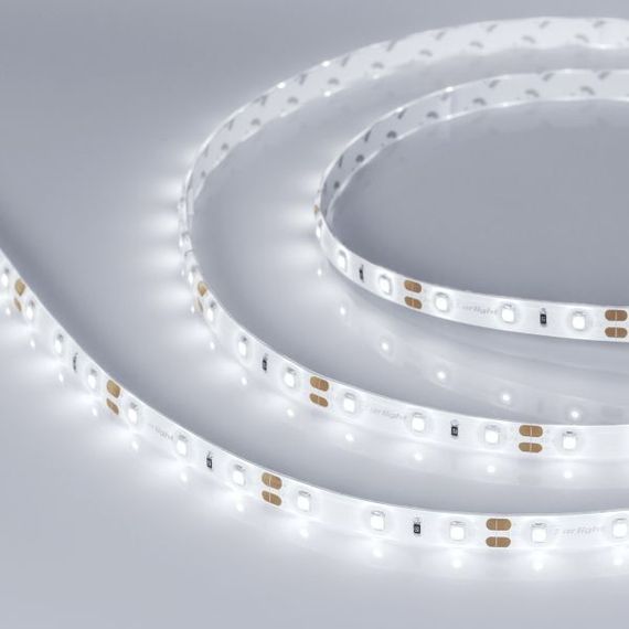 Светодиодная влагозащищенная лента Arlight 7,2W/m 60LED/m 2835SMD холодный белый 5M 020517(2)