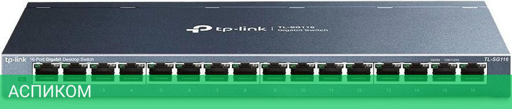 Коммутатор TP-Link TL-SG116