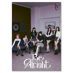 Альбом IVE - Be Alright Japan 3rd EP Album First Press Limited Edition E Version