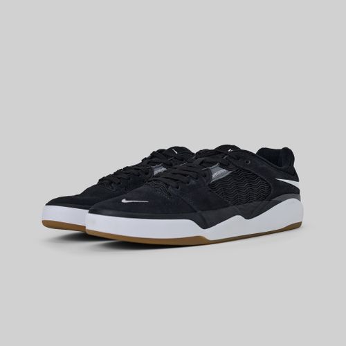 Кеды Nike SB Ishod PRM Black and Dark Grey артикул:DC7232-001 - купить в магазине Дайс