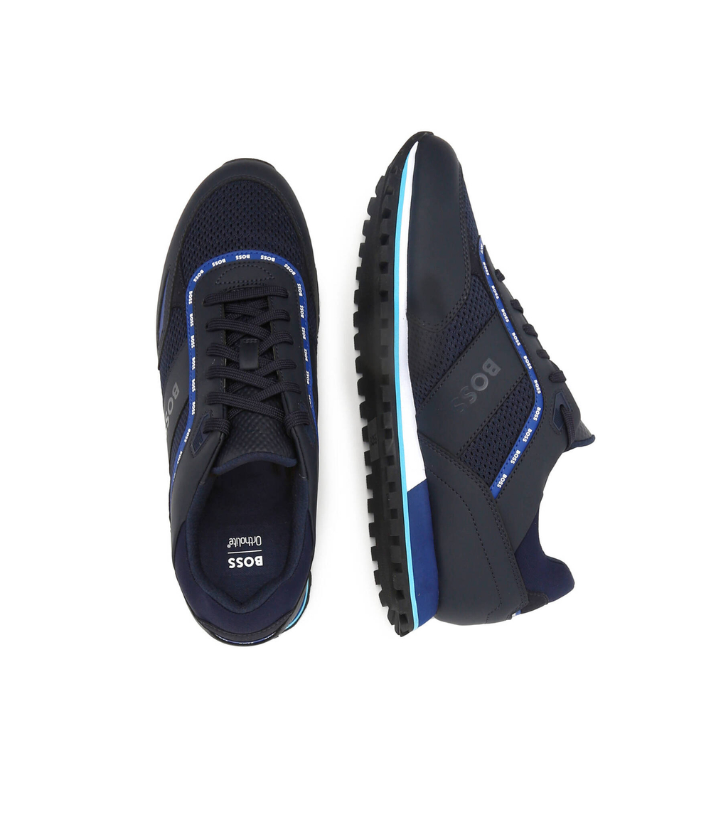 кроссовки parkour-l_runn_melg BOSS BLACK - темно-синий(50485704)
