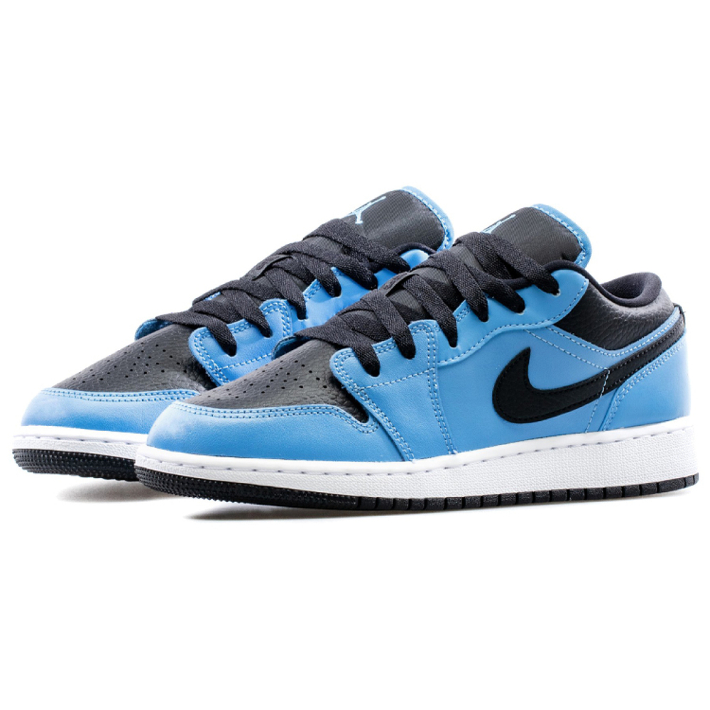 Кроссовки Air Jordan 1 Low GS University Blue Black