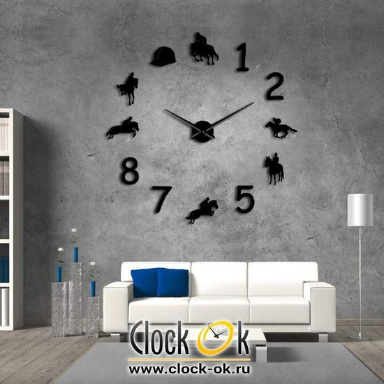 Настенные 3D часы Rodeo