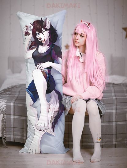 Дакимакура фурри Хаски арт. 0665