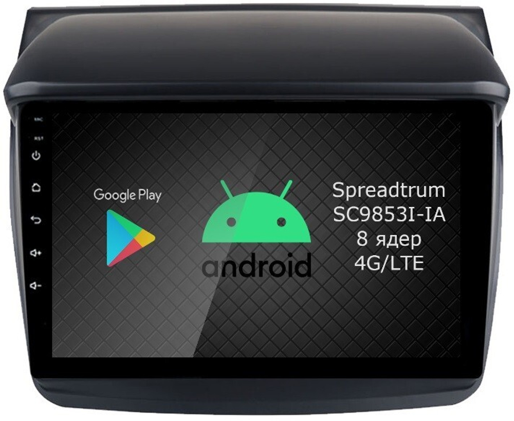 Магнитола для Mitsubishi L200, Pajero Sport 2006-2016 - Roximo RI-2605 Android 12, ТОП процессор, 8/128Гб, SIM-слот