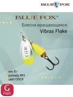 Блесна для рыбалки вертушка Vibrax Flake 2 /CRBF