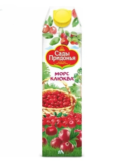 Морс Сады Придонья Клюква, 1 л