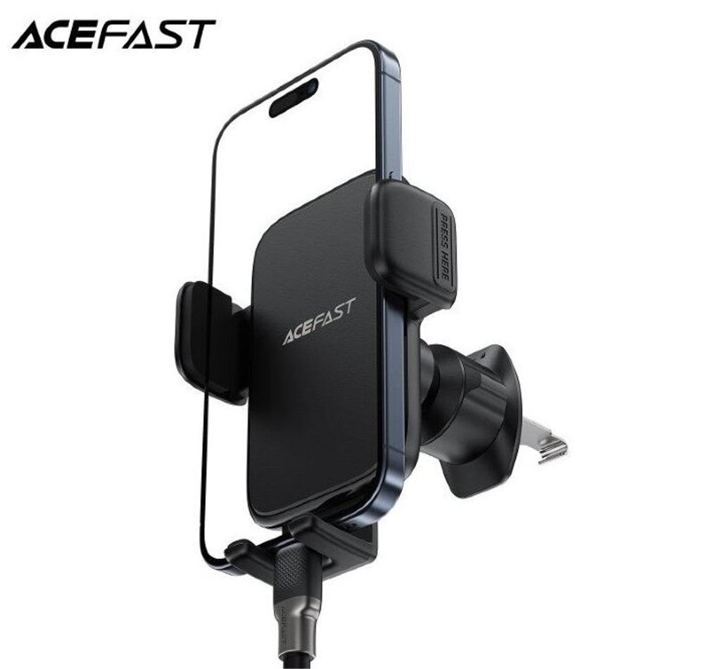 D27 press type car holder for air vent