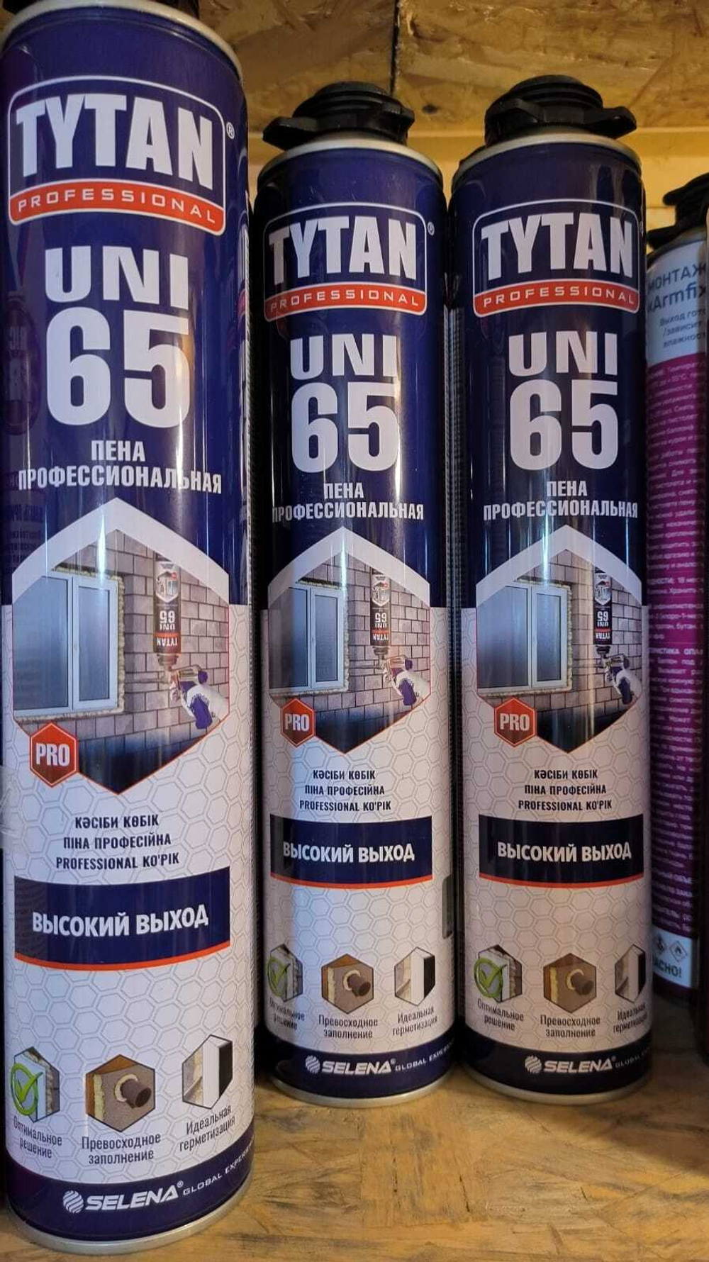 Монтажная пена TYTAN Professional UNI 750 мл.