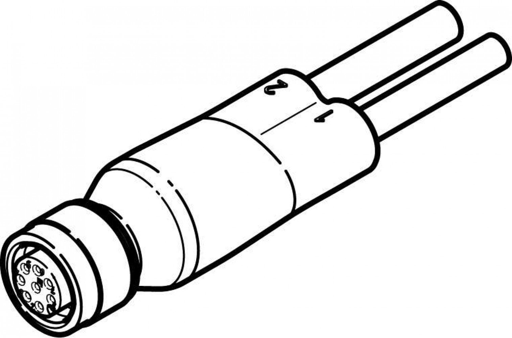 NEDU-L1R2-V9-M12G8-E-LE5-5R1-LE3-5R2 Двойной кабель