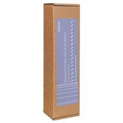 Свеча декоративная цвета лаванды из коллекции Edge, 25,5см