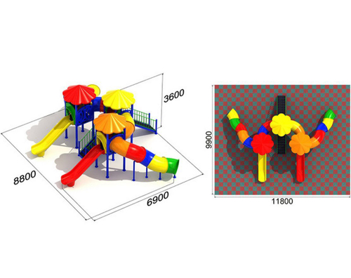 Детская игровая площадка Улитка 3.3