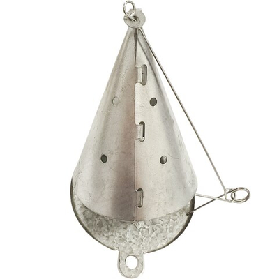 Кормушка зимняя металлическая d-60мм 40гр