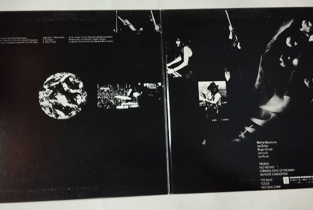 Винтажная виниловая пластинка LP Deep Purple Fireball (Japan 1976) (No Obi) Strange Kind Of Woman