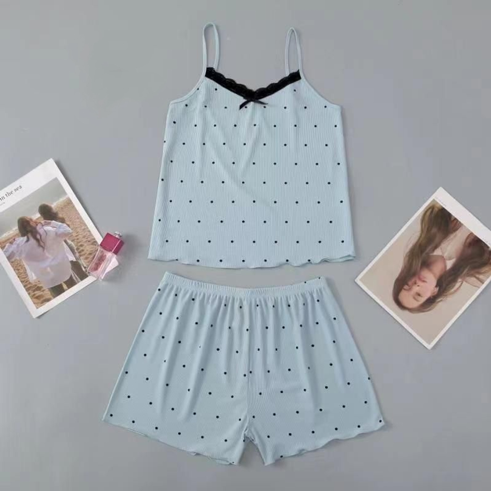 [m]Пижама шорты+майка т/бр 906