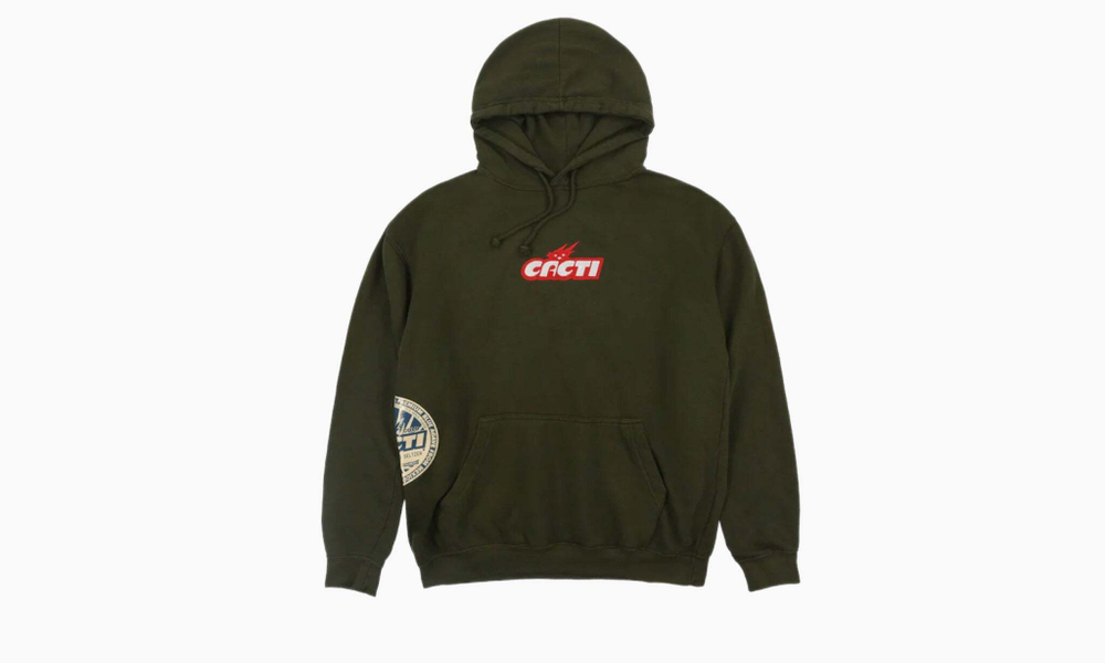 Travis Scott Cacti Mono Seal Hoodie "Green"