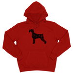 Толстовка "Шнауцер - набросок"