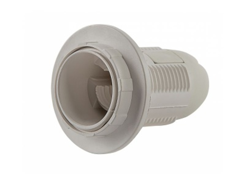 Патрон Е27-ППК пластиковый с прижимным кольцом (LLT/ASD)