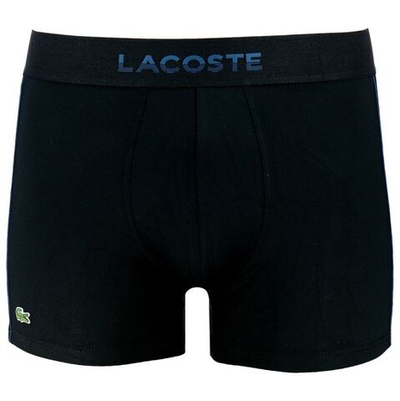 Мужские спортивные боксеры Lacoste Men’s Breathable Technical Mesh Trunk - black/blue