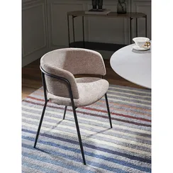 Стул Helning, мягкий шенилл, капучино