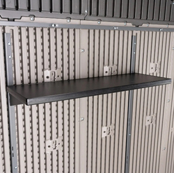 Пластиковый хозблок LifeTime WoodLook 7x7