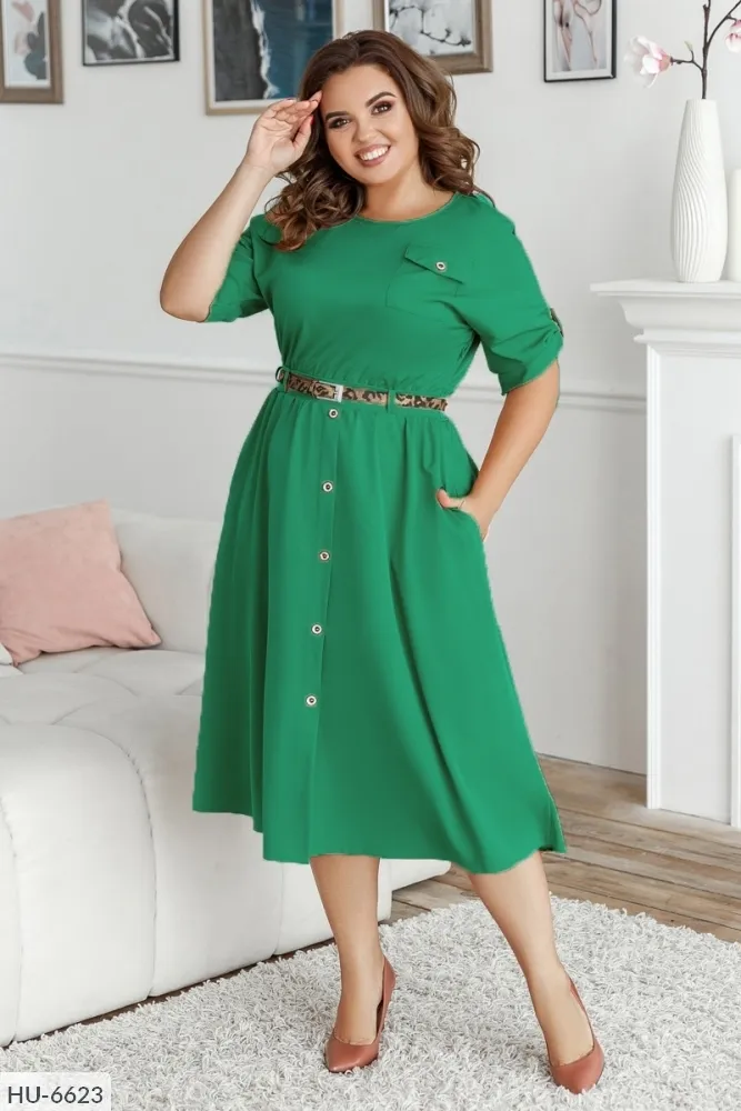 Платье HU-6631 Фабрика Моды