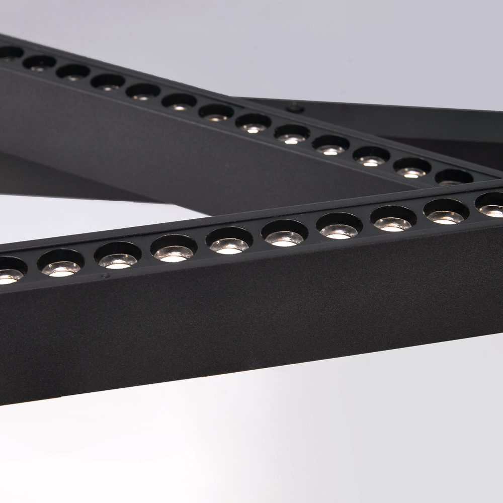 740647 Бра (светильник настенный) DIVE LED 55W 3500LM G ЧЕРНЫЙ 4000K