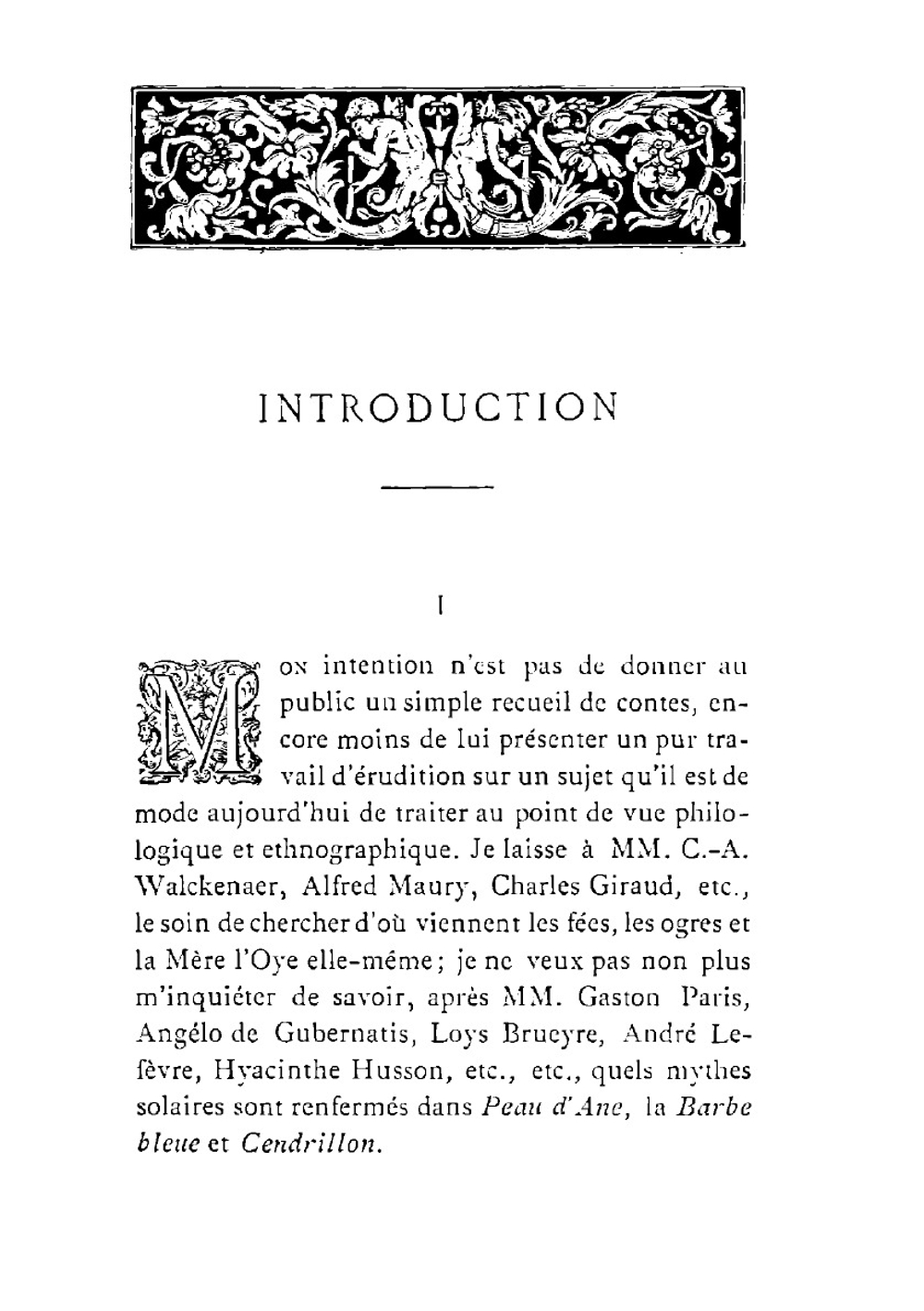 Les Contes De Ma Mère L'oye Avant Perrault (French Edition) | Deulin Charles