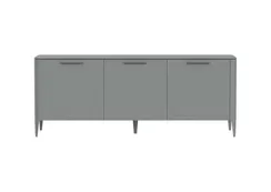 Тумба Type 3 двери ширина 180 см (серый)
