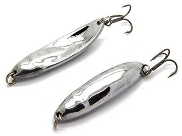 Блесна КОЛЕБАЛКА ПИТЕР Малёк Ладожский  (17 г цвет Белый)