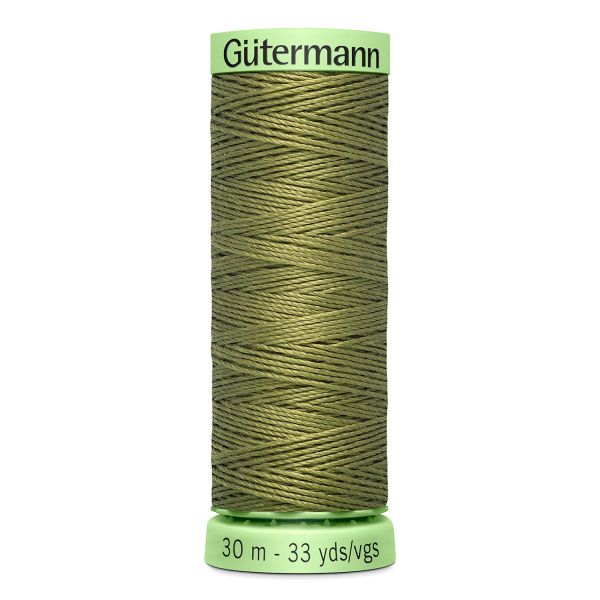 Нитки отделочные Gutermann Top Stitch 30 (30 метров), 5 кат. | 432 оливково-зеленый