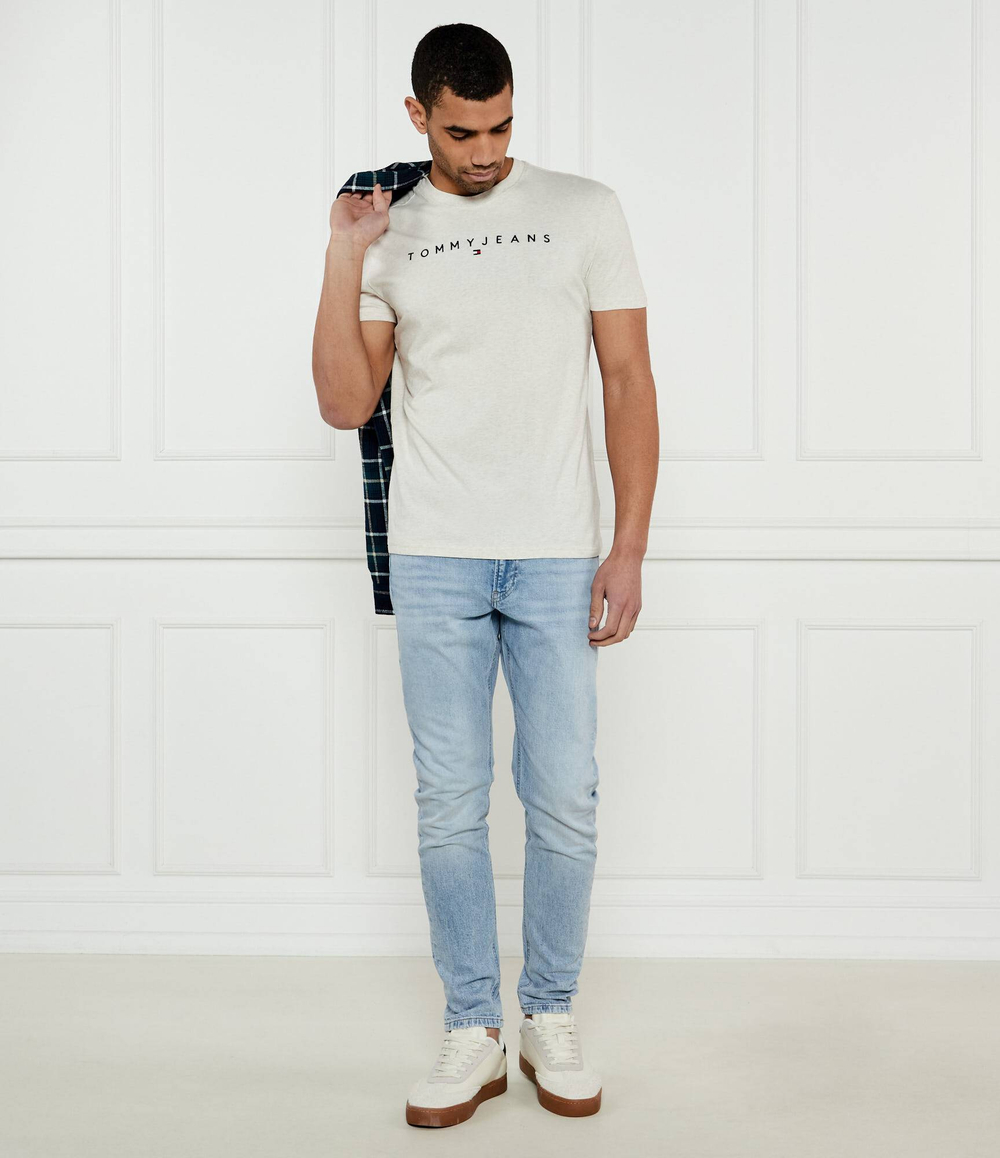 Футболка Tommy Jeans - экрю(DM0DM20744)