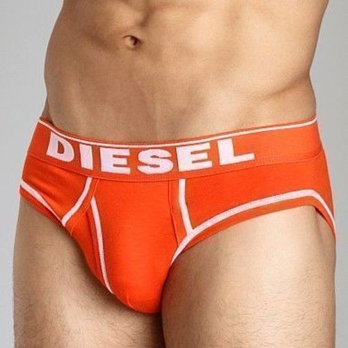 Мужские трусы брифы оранжевые Diesel Fresh and Bright Divine Brief Orange