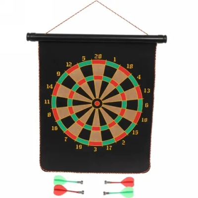 Набор для игры в дартс магнитный D-1222: мишень 30*40 см, 4 дротика (коробка)