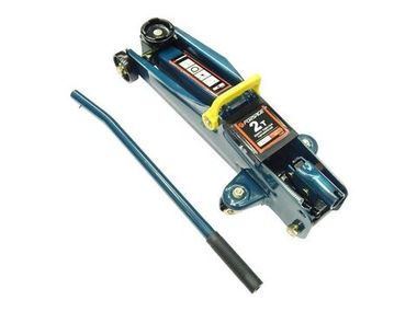 Домкрат подкатной гидравлический с резиновой накладкой 2т(h min 135мм, h max 385мм) Forsage F-TH22001CB