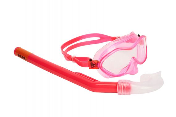 Набор для снорклинга Seac Baia Set маска/трубка розовый