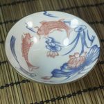 Пиала "Карпы и лотосы"