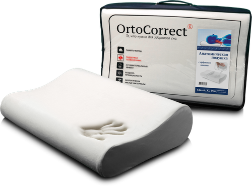 Ортопедическая подушка OrtoCorrect серии Classic XL Plus