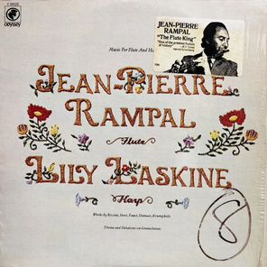 Jean-Pierre Rampal, Lily Laskine / Music For Flute And Harp (LP)