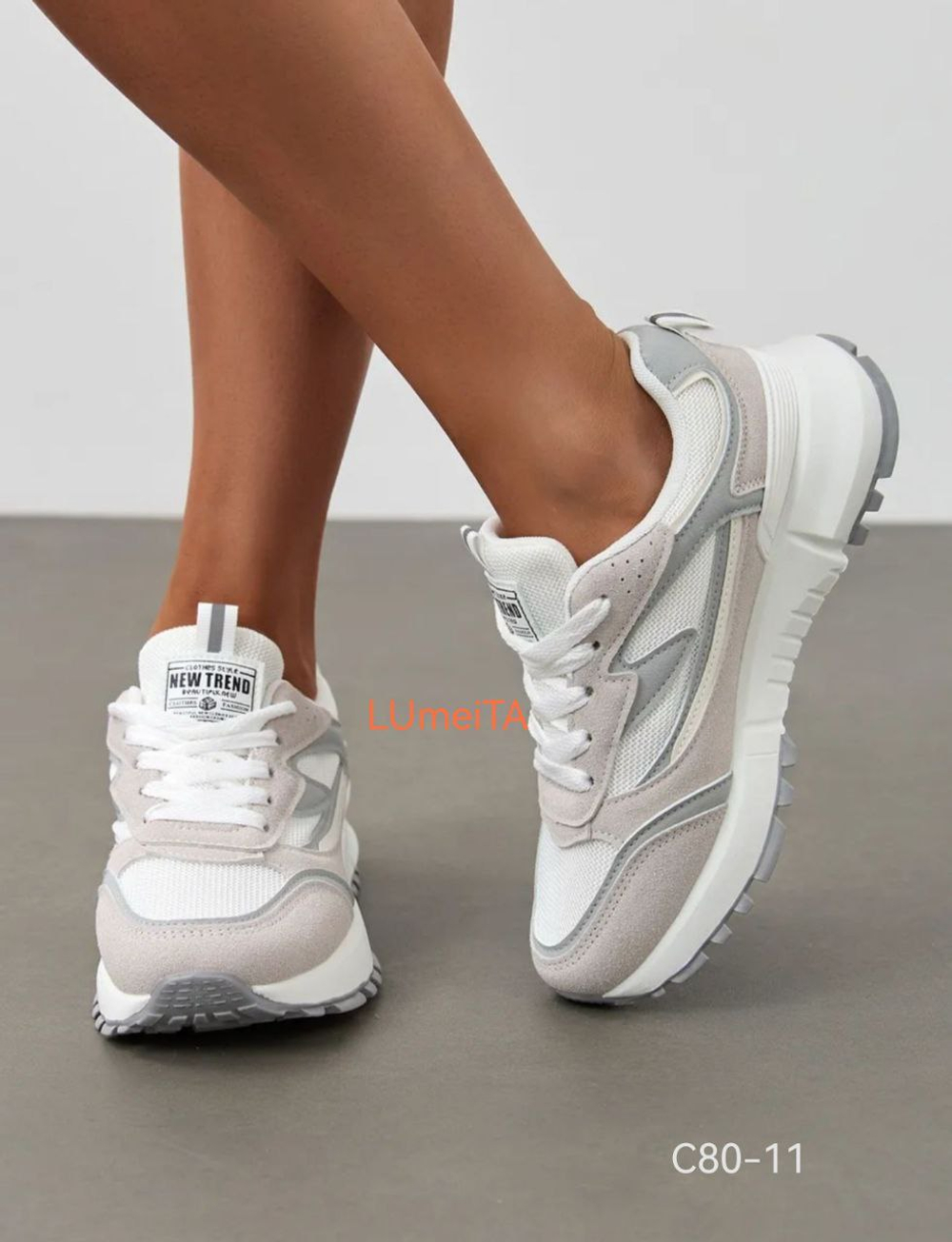 Кроссовки по 8 пар (36-41)р. / 80-11