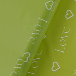 Пленка матовая "LOVE" 58*10м