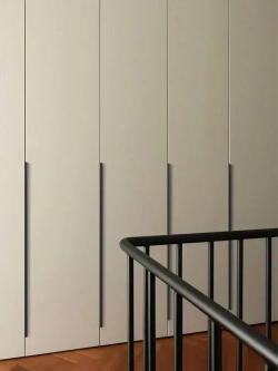 Ручка торцевая 1000 мм чёрная 2 шт.