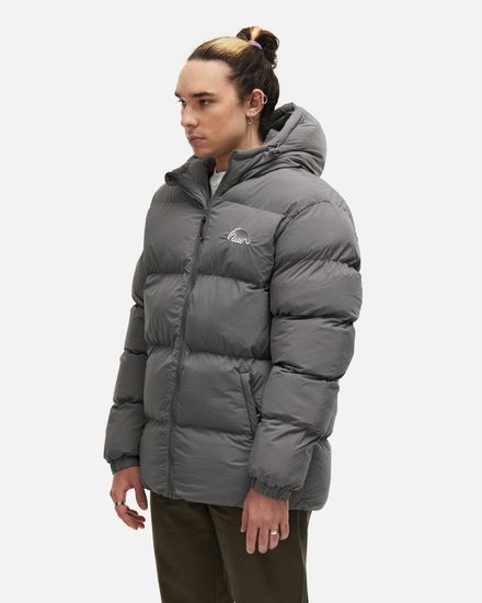 Куртка ANTEATER Downjacket HoodedCrispy Grey