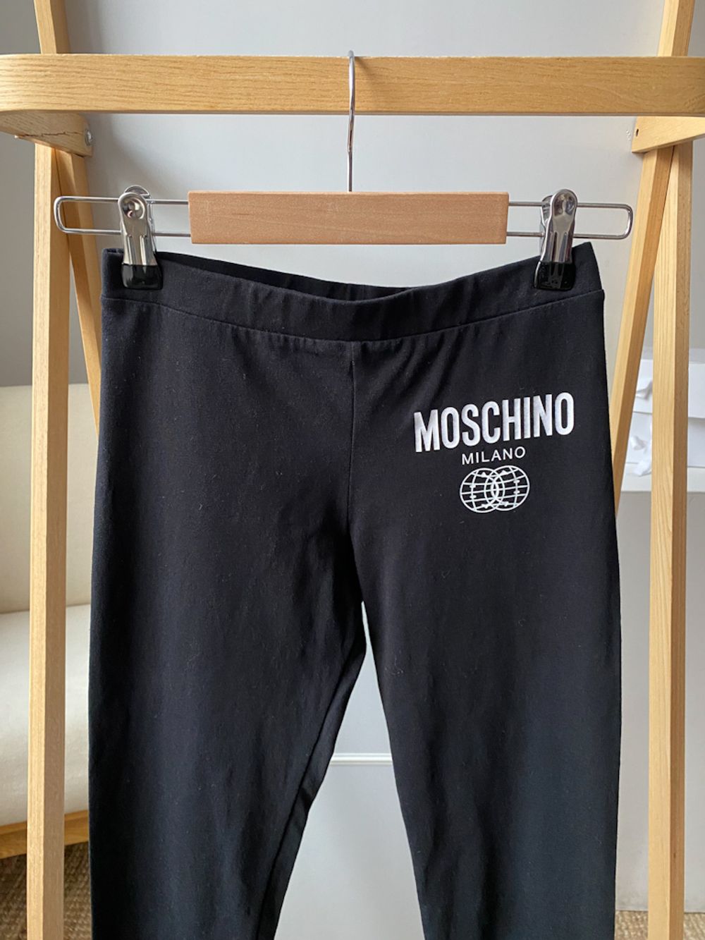 Хлопковые леггинсы Moschino, 140