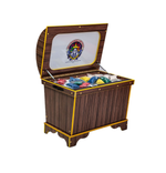 Стилизованный световой песочный стол Сундук