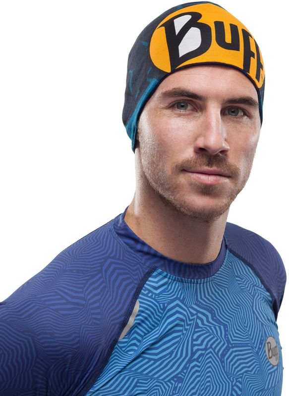 Двухслойная полиэстровая шапка Buff Hat reversible polyester Helix Ocean Фото 4