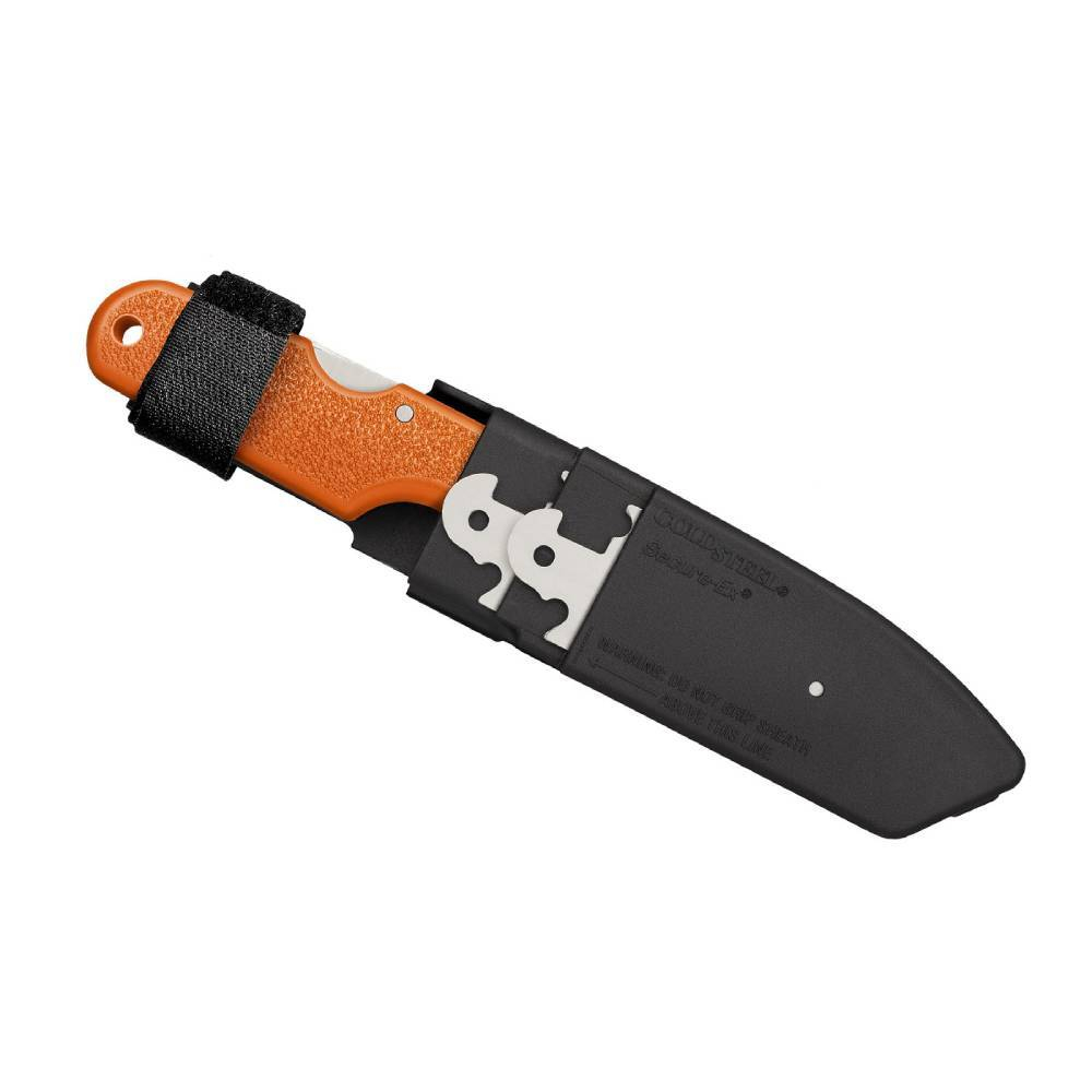 CS_40AL Click N Cut Hunter - нож со сменными лезв. из 420J2, пластик. рукоять и ножны.
